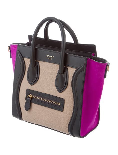 celine tricolor nano bag|celine nano bag buy.